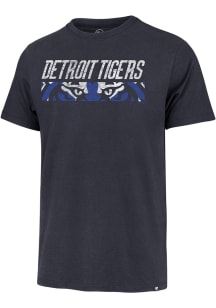 47 Detroit Tigers Navy Blue CC Premier Franklin Short Sleeve Fashion T Shirt