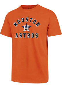 47 Houston Astros Orange Varsity Arch Club Short Sleeve T Shirt
