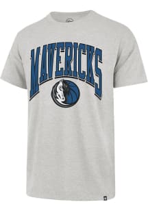 47 Dallas Mavericks Grey Walk Tall Franklin Short Sleeve Fashion T Shirt