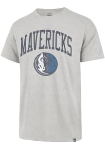 47 Dallas Mavericks Grey Outrun Franklin Short Sleeve Fashion T Shirt