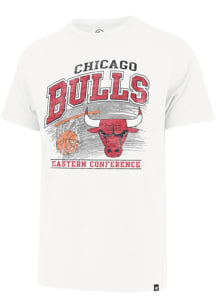 47 Chicago Bulls White Amp Up Franklin Short Sleeve Fashion T Shirt