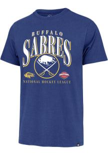47 Buffalo Sabres Blue Crease Franklin Short Sleeve Fashion T Shirt