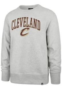 47 Cleveland Cavaliers Mens Grey Arch Game Break Long Sleeve Fashion Sweatshirt