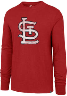 47 St Louis Cardinals Red Imprint Club Long Sleeve T Shirt