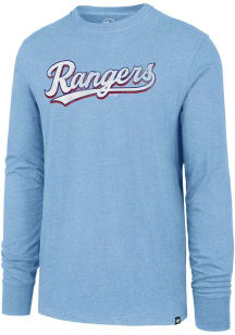 47 Texas Rangers Light Blue Imprint Club Long Sleeve T Shirt