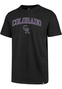 47 Colorado Rockies Black Arch Game Club Short Sleeve T Shirt