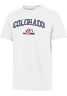 47 Colorado Rockies White Arch Game Club Short Sleeve T Shirt