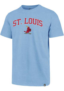 47 St Louis Cardinals Light Blue Arch Game Club Short Sleeve T Shirt