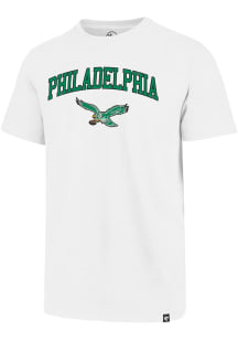 47 Philadelphia Eagles White Arch Game Club Short Sleeve T Shirt