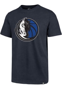 47 Dallas Mavericks Navy Blue Imprint Club Short Sleeve T Shirt