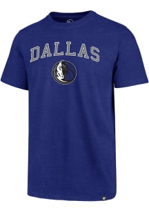 47 Dallas Mavericks Blue Arch Game Club Short Sleeve T Shirt