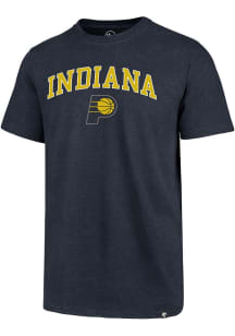 47 Indiana Pacers Navy Blue Arch Game Club Short Sleeve T Shirt