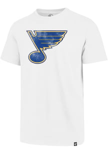 47 St Louis Blues White Imprint Club Short Sleeve T Shirt