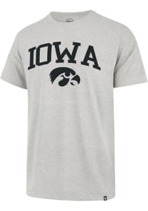 47 Iowa Hawkeyes Grey Rally Loud Big Ten Short Sleeve Fashion T Shirt