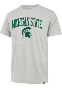 47 Michigan State Spartans Grey Rally Loud Big Ten Short Sleeve Fashion T Shirt