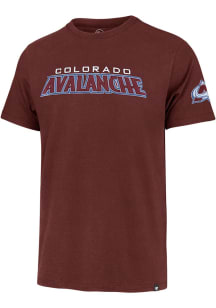 47 Colorado Avalanche Red  Franklin Fieldhouse Short Sleeve Fashion T Shirt
