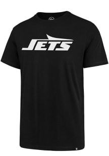 47 New York Jets Black Imprint Super Rival Short Sleeve T Shirt