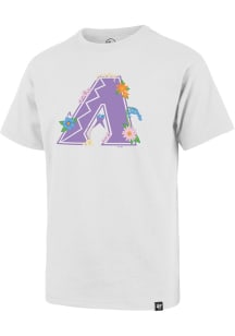 47 Arizona Diamondbacks Girls White Spring Up Short Sleeve Tee