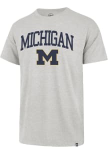 47 Michigan Wolverines Grey Rally Loud Big Ten Short Sleeve Fashion T Shirt