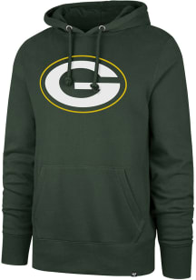 47 Green Bay Packers Mens Green Imprint Headline Long Sleeve Hoodie