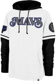 47 Dallas Mavericks Mens White City Edition Shortstop Fashion Hood