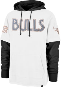 47 Chicago Bulls Mens White City Edition Shortstop Fashion Hood