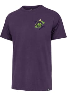 47 New Orleans Pelicans Purple City Edition Backer Franklin Short Sleeve Fashion T Shirt