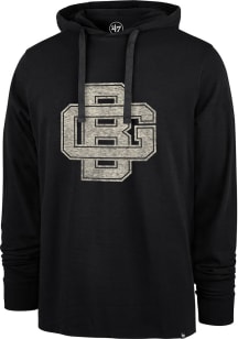 47 Green Bay Packers Mens Black Premier Ashby Pique Design Fashion Hood