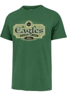 47 Philadelphia Eagles Kelly Green Lucky Team Short Sleeve Fashion T Shirt