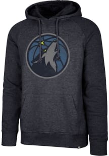 47 Minnesota Timberwolves Mens Navy Blue Raglan Match Fashion Hood
