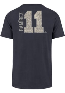 Jose Ramirez Cleveland Guardians Navy Blue Franklin NN Short Sleeve Fashion Player T Shirt