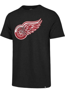 47 Detroit Red Wings Black Match Short Sleeve Fashion T Shirt