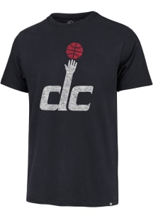 47 Washington Wizards Navy Blue Premier Franklin Retro Logo Short Sleeve Fashion T Shirt