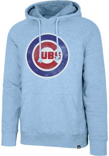 47 Chicago Cubs Mens Light Blue Raglan Match Fashion Hood