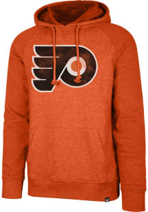 47 Philadelphia Flyers Mens Orange Raglan Match Fashion Hood