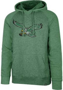 47 Philadelphia Eagles Mens Kelly Green Raglan Match Fashion Hood