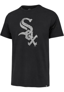47 Chicago White Sox Black Premier Franklin Primary Logo Short Sleeve Fashion T Shirt