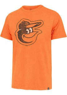 47 Baltimore Orioles Orange Premier Franklin Primary Logo Short Sleeve Fashion T Shirt