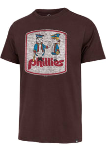 47 Philadelphia Phillies Maroon Premier Franklin Coop Short Sleeve Fashion T Shirt