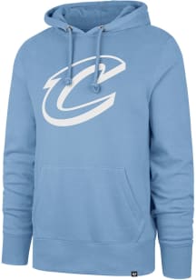 47 Cleveland Cavaliers Mens Light Blue Imprint Headline Long Sleeve Hoodie