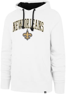 47 New Orleans Saints Mens White Arch Gamebreak Fashion Hood