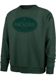 47 Green Bay Packers Mens Green Breaking Trail Ravine Retro Long Sleeve Fashion Sweatshirt