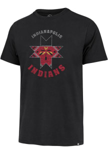 47 Indianapolis Indians Black Premier Franklin Short Sleeve Fashion T Shirt