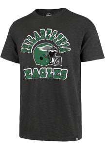 47 Philadelphia Eagles Charcoal Comeback Scrum Short Sleeve Fashion T Shirt