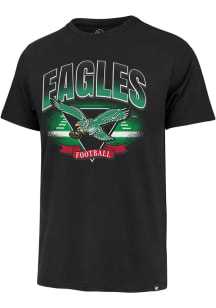 47 Philadelphia Eagles Black Throwback Arena Fade Franklin Short Sleeve Fashion T Shirt