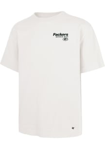 47 Green Bay Packers White Lateral Foundation Short Sleeve Fashion T Shirt