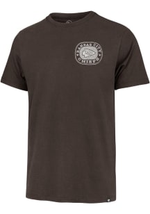 47 Kansas City Chiefs Brown Back Canyon Franklin Short Sleeve Fashion T Shirt