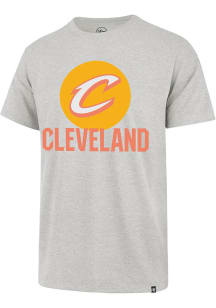 47 Cleveland Cavaliers Grey City Edition Played Up Franklin Short Sleeve Fashion T Shirt