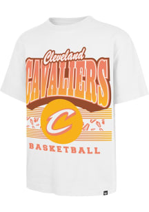 47 Cleveland Cavaliers White City Edition Hand Check Foundation Short Sleeve Fashion T Shirt