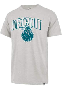 47 Detroit Pistons Grey City Edition Played Up Franklin Short Sleeve Fashion T Shirt